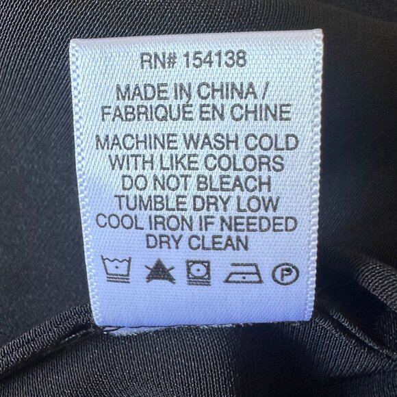 Staud Remington Little Black Dress Mini Bodycon Size 10 Spaghetti Strap NWT - Picture 8 of 12